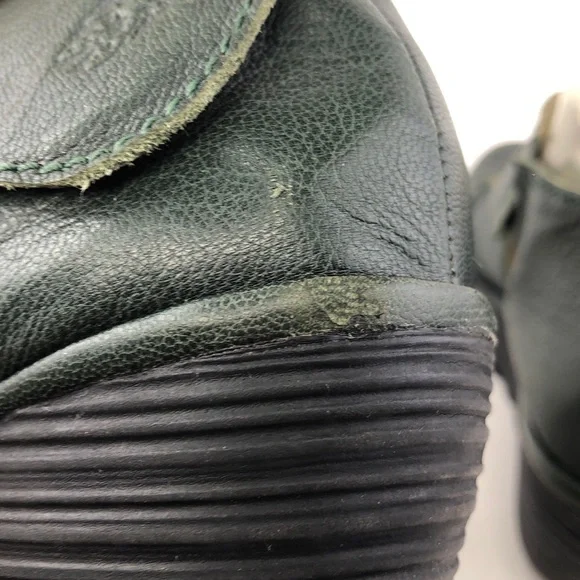 Fly London Yogo Leather Strap Wedge Booties EUR 39 - Picture 12 of 14